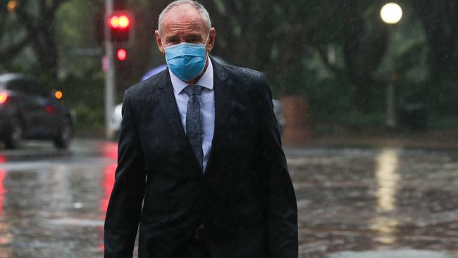 Chris Dawson arrives at the Supreme Court in Sydney on Tuesday. Picture: NCA Newswire/ Gaye Gerard.