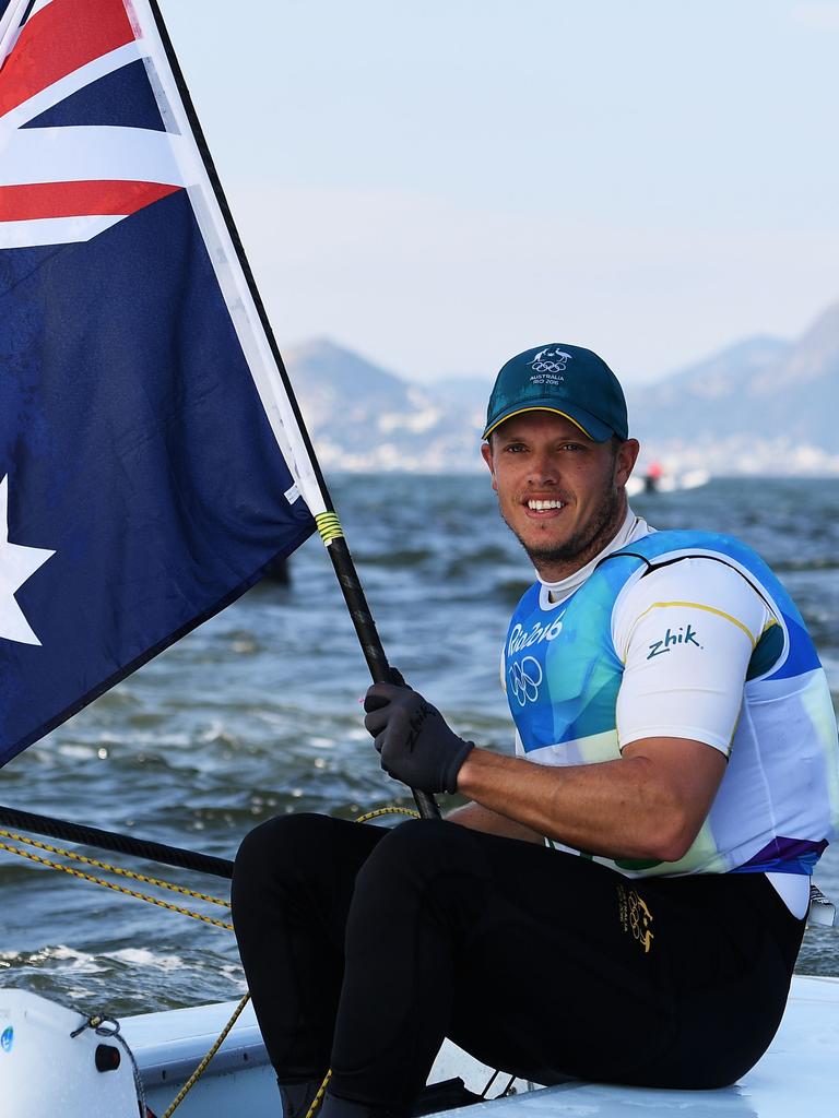 Tom Burton at the Rio Olympics.