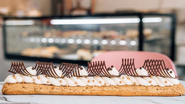 Popular Clovelly patisserie Madame &amp; Yves has released the giant Eclairzilla.