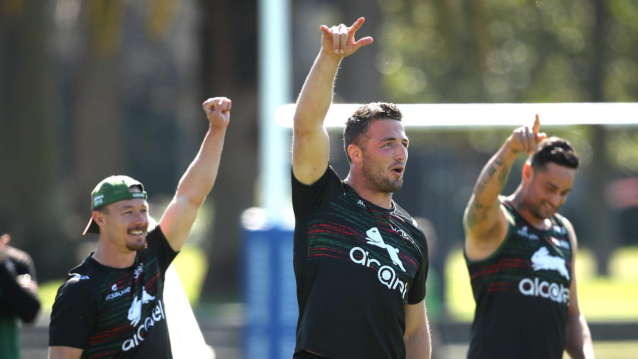 Damien Cook sensed that Burgess was destined to become a head coach. Picture: Phil Hillyard