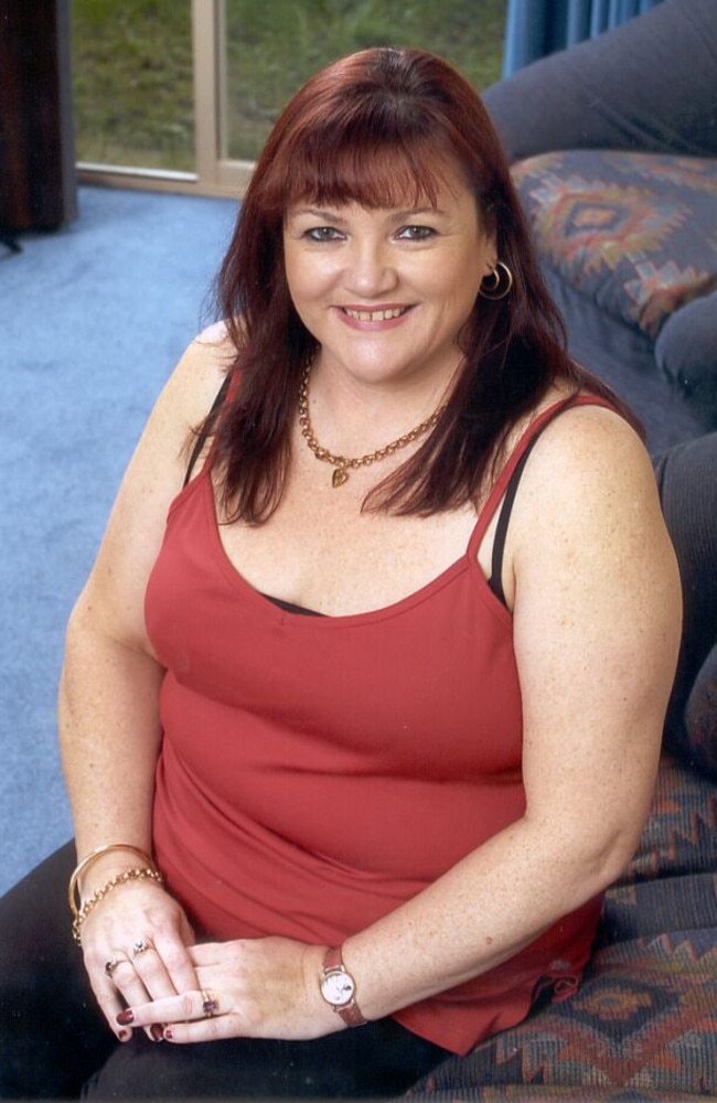 New Zealand woman Carol Whitmore, pictured here in 2002, after her breast reduction.