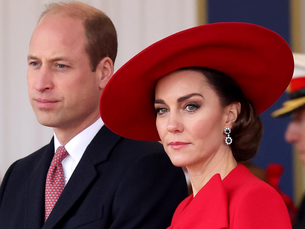 Prince William has been to see his wife in hospital but their kids haven’t. Picture: Chris Jackson/Getty Images