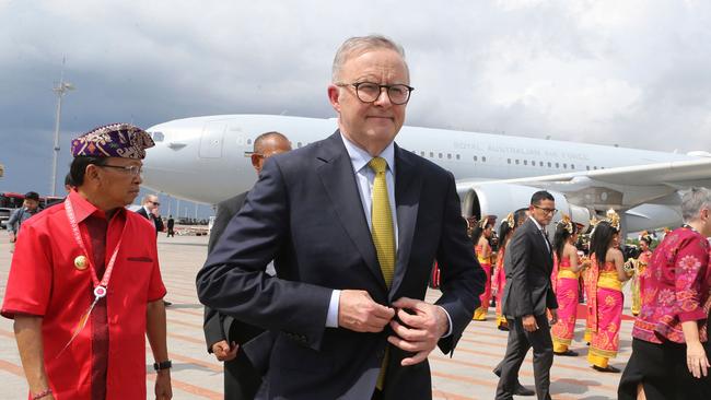 Mr Albanese will meet with Xi Jinping after the Chinese president’s meeting with Joe Biden. Picture: Firdia Lisnawati