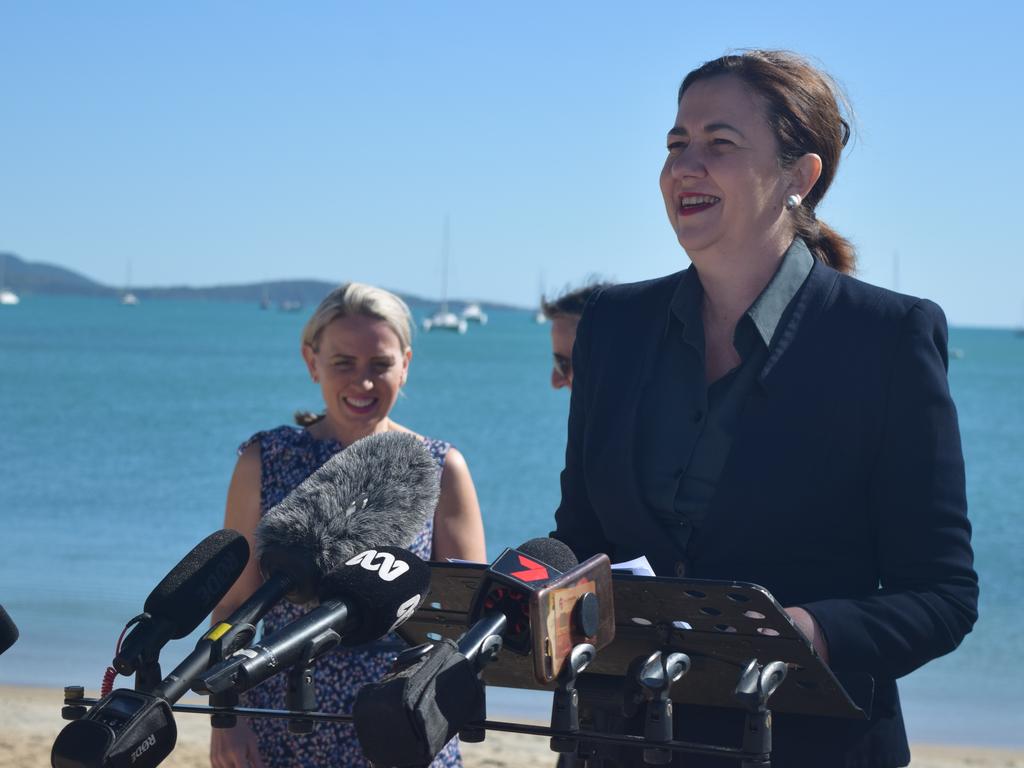 Ms Palaszczuk has pointed to the end of June as a possible reopening of the borders as the state records no new cases.