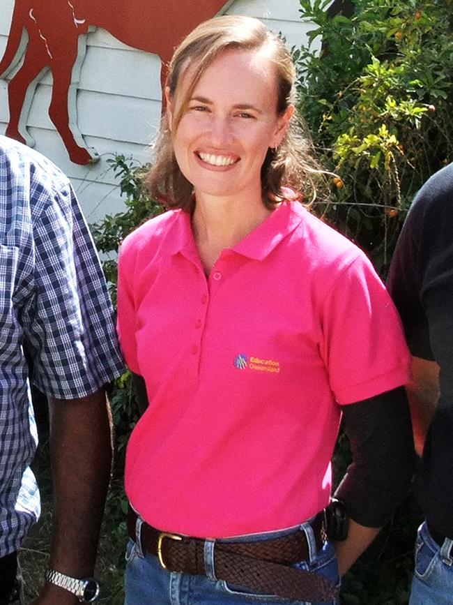 Stacey Train was shot dead by police at a property in Wieambilla.2011 image of Stacey Train from Camooweal visited the Ration Shed.  Photo: Louise Cheer / South Burnett Times