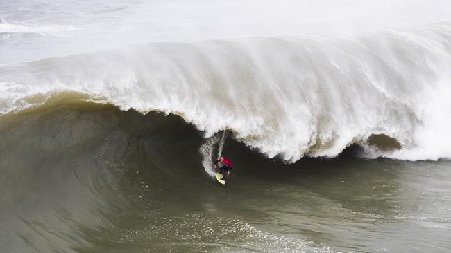 Justen Jughead Allport Has No Regrets After Almost Drowning At Red Bull Cape Fear Surf Comp Daily Telegraph