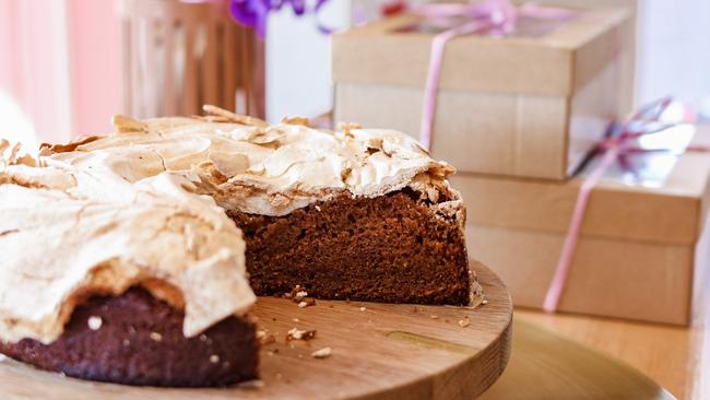 There’s a range of freshly baked goodies at Peach Orchard Grove in Blackburn South.