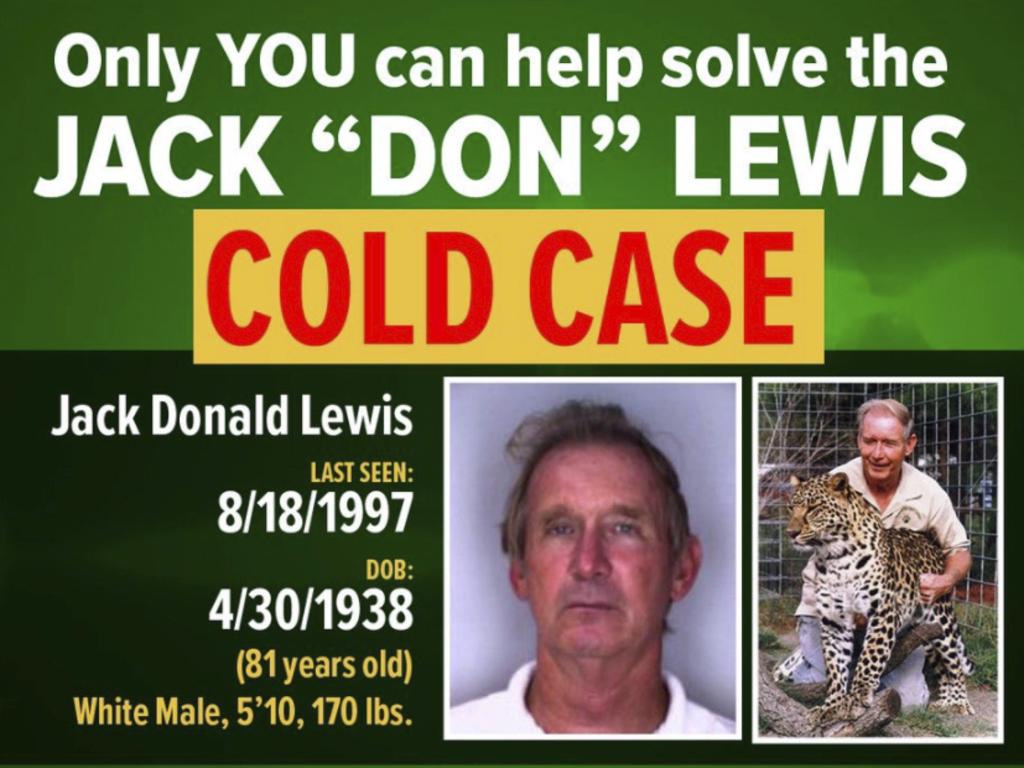 Police are seeking the public's help for new leads in the disappearance of Jack "Don" Lewis.