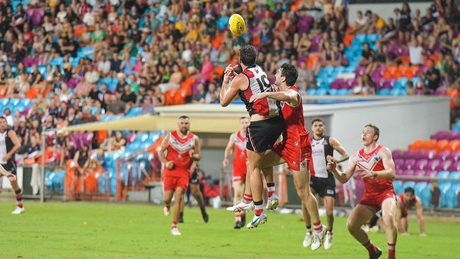 Waratah vs Southern Districts in the 2022-23 NTFL grand final. Picture PEMA TAMANG Pakhrin