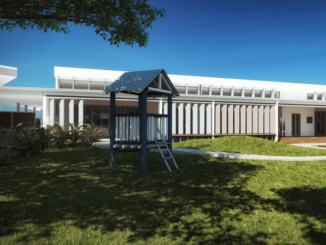 Lindisfarne Anglican School development concept images.