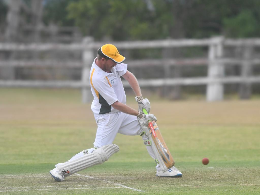 Nathan Blanch drives for Westlawn at Ulmarra Showground