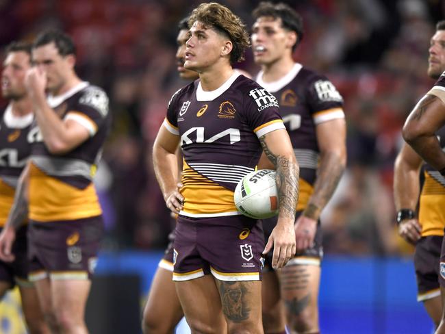 A win against the Knights was a step in the right direction for the Broncos. Picture: NRL Photos