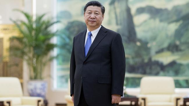 Chinese President Xi Jinping at The Great Hall Of The People in Beijing.Picture: Getty Images