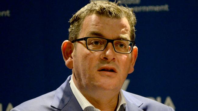 Premier Daniel Andrews announced a six-month moratorium on evictions for tenants in coronavirus-driven strife. Picture: Andrew Henshaw