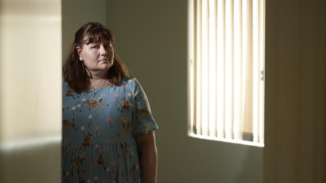 ‘At my lowest ... my grief and ­distress is so overwhelming I’m not capable of imagining what my children will go through after I’m gone.’ Picture: Frances Andrijich
