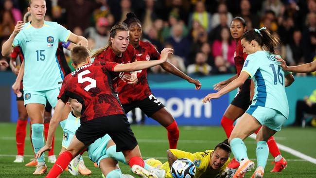 ACMA said illegal gambling operators took advantage of high profile events, like the FIFA Women’s World Cup, to push their services onto Australians. Picture: Mark Stewart