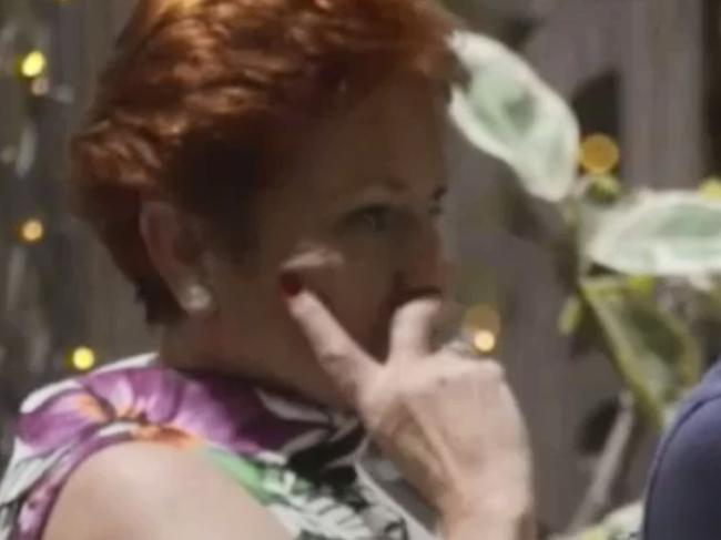 One Nation leader Pauline Hanson filmed insinuating Port Arthur conspiracy theoryCredit: AlJazeera