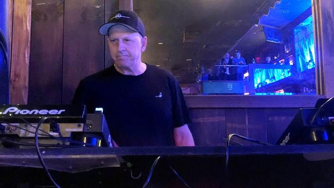 Goldman Sachs CEO David Solomon performs as a disc jockey under the stage name D-Sol in New York City. Picture: Jennifer Ablan/Reuters