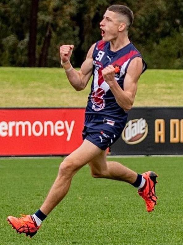 Tarkyn O'Leary in action for the Sandringham Dragons. Picture: Facebook