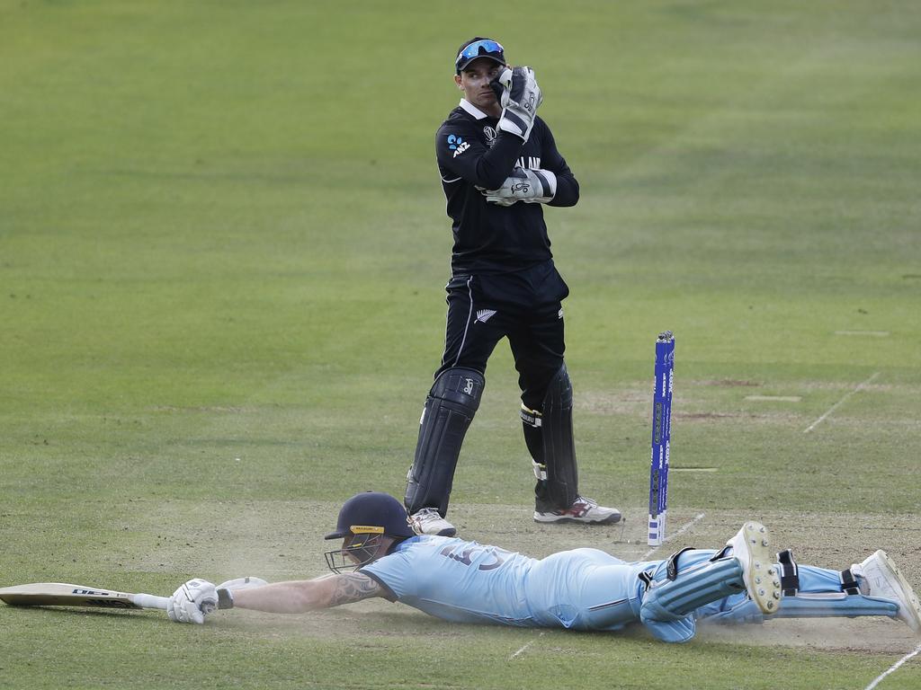 Stokes’ desperate dive won England the game.