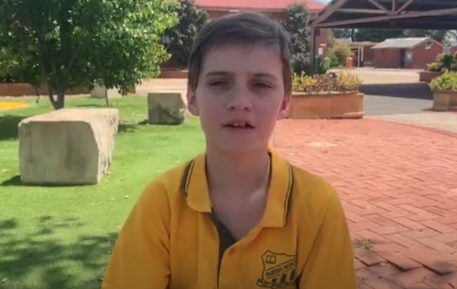 Eli from Dubbo North Primary School says its important to look after the environment because "its our home".