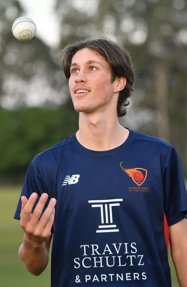 Sunshine Coast Scorchers player Oli Bembrick. Picture: Warren Lynam Photography.