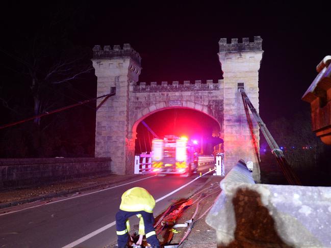 RFS crews were also protecting two power stations nearby. Picture: Jeremy Piper