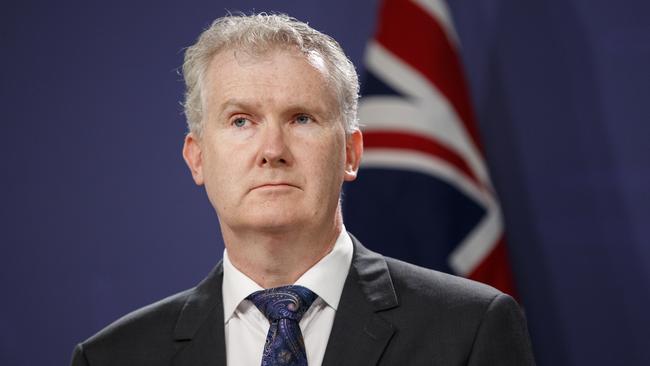 Labor’s Tony Burke has asked parliament to review Christian Porter’s blind trust. Picture: Tim Pascoe