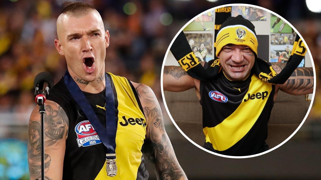 Afl 2021 Injured Richmond Star Dustin Martin Will Fly To New Zealand To Be Reunited With Father Shane Herald Sun