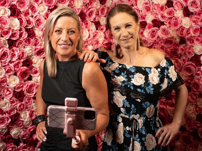 Coming up roses: Selfie HQ owner Vikki Kemmler (left) and creative director Rachael Adams. Picture: Julian Andrews