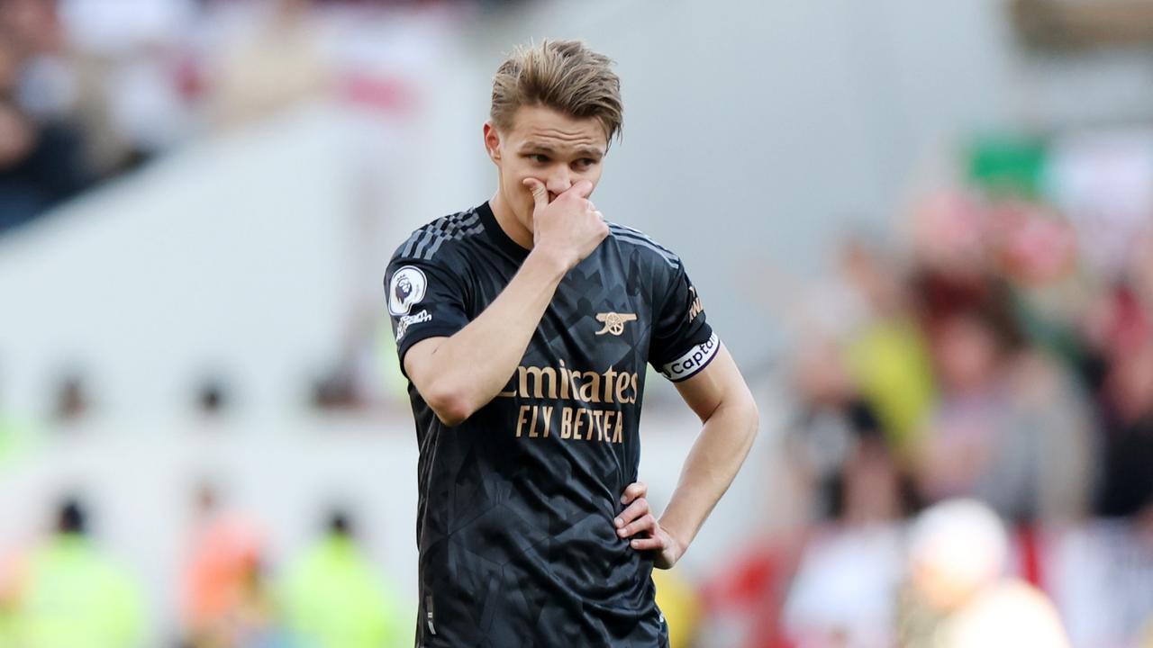 We have to be honest' - Martin Odegaard admits Arsenal's Premier