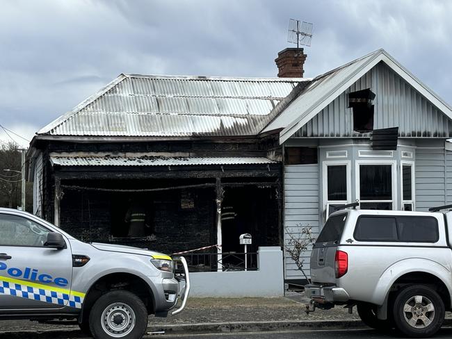 South Burnie fatal house fire. July 15, 2024. Picture: Simon McGuire