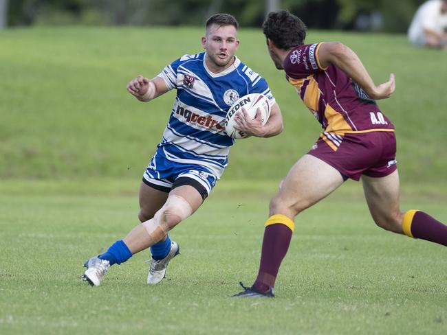 Adam Hepworth of Cairns Brothers in action. Picture Emily Barker