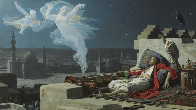 A Eunuch's Dream, 1874, by Jean Lecomte du Nouÿ. The Cleveland Museum of Art