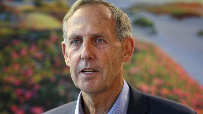 Dr Bob Brown pleaded not guilty to a single count of trespass.