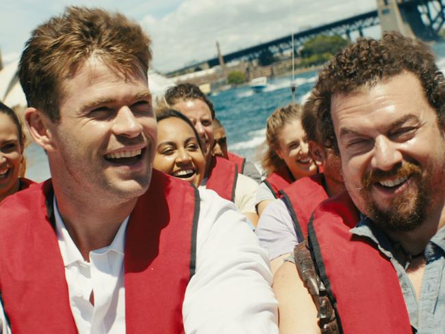 The  Tourism Australia ad starred Chris Hemsworth and American comedy actor Danny McBride.