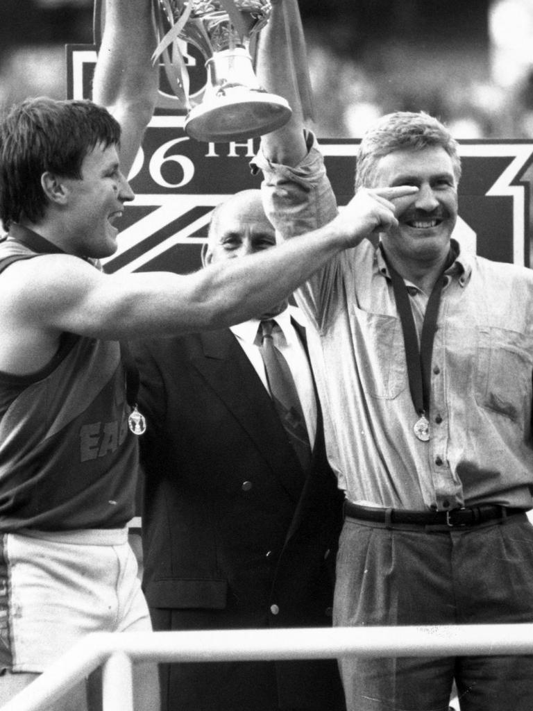 Malthouse coached West Coast to flags in 1992 and 1994.