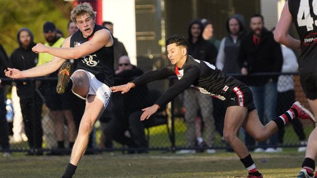 Berwick’s Charlie Muley finished with two goals on Saturday alongside Josh Burgess and Nick Green. Picture: Valeriu Campan