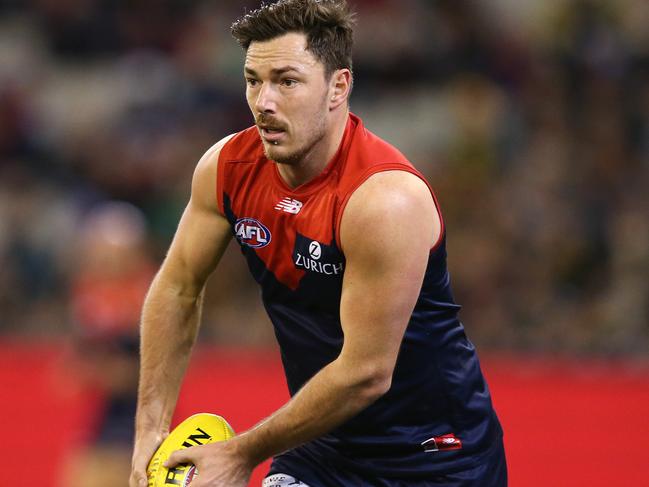 Is Michael Hibberd still in Melbourne’s best 22? Picture: Michael Klein