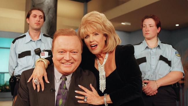 Lillian Frank and Bert Newton.