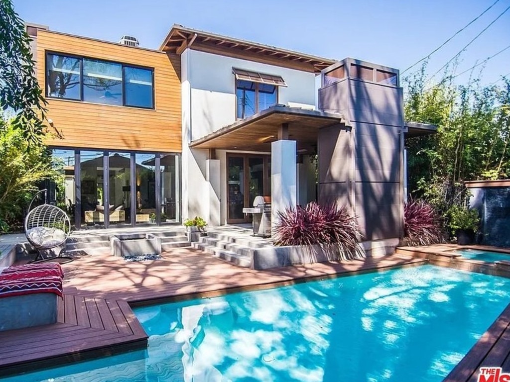 Anna Faris’ Pacific Palisades home, which she purchased for $7.91m (US$4.9m) in 2018, has been decimated by the flames. Picture: Realtor