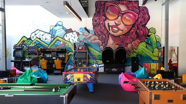 The athletes village games room.  Picture: Chris Hyde/Getty Images for GOLDOC