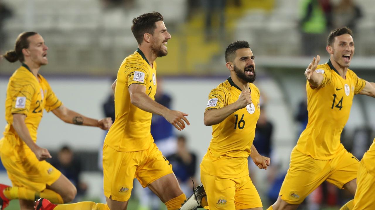 It begins now: The Socceroos are ready to begin their journey to the 2022 World Cup. (Photo by Francois Nel/Getty Images)