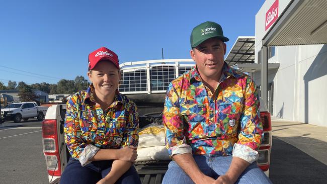 Kirsty Taylor from Elders and Dan Holt from Paull and Scollard Nutrien said almost everyone had been touched by someone who had challenges with mental health.