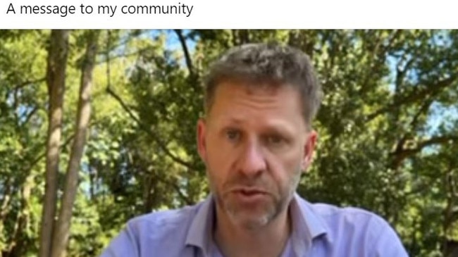 Byron Shire Mayor Michael Lyon addressed allegations against him in a video on Facebook. He is fighting charges.