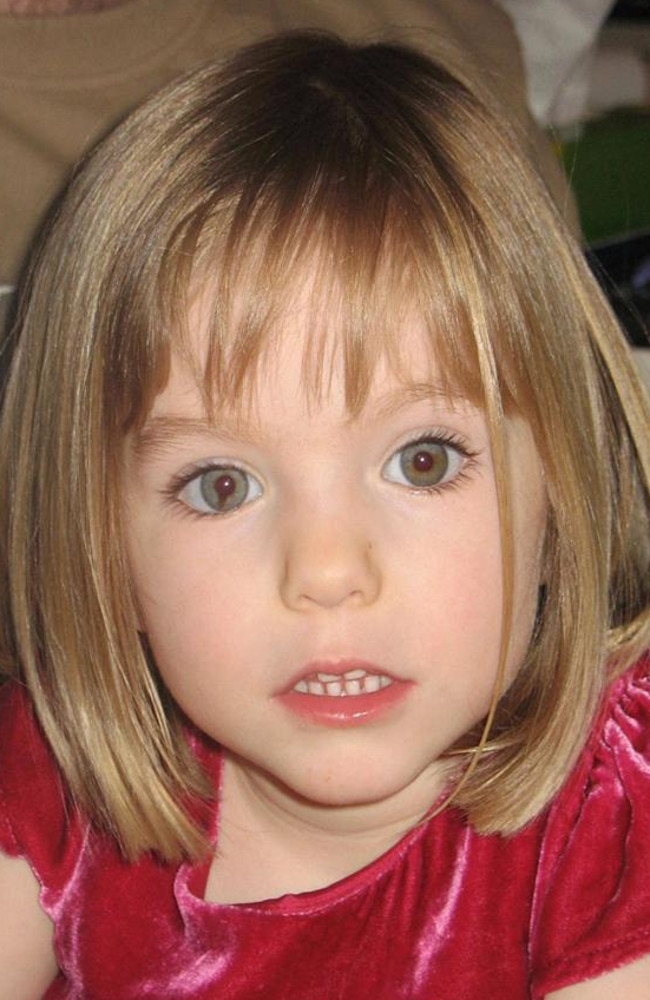 Madeleine McCann went missing in May 2007 and police have combed thousands of bits of information since. Picture: Supplied