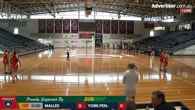 REPLAY: SA Country Netball Championships - Mallee vs Yorke Peninsula (U15's Pink) - Court 2