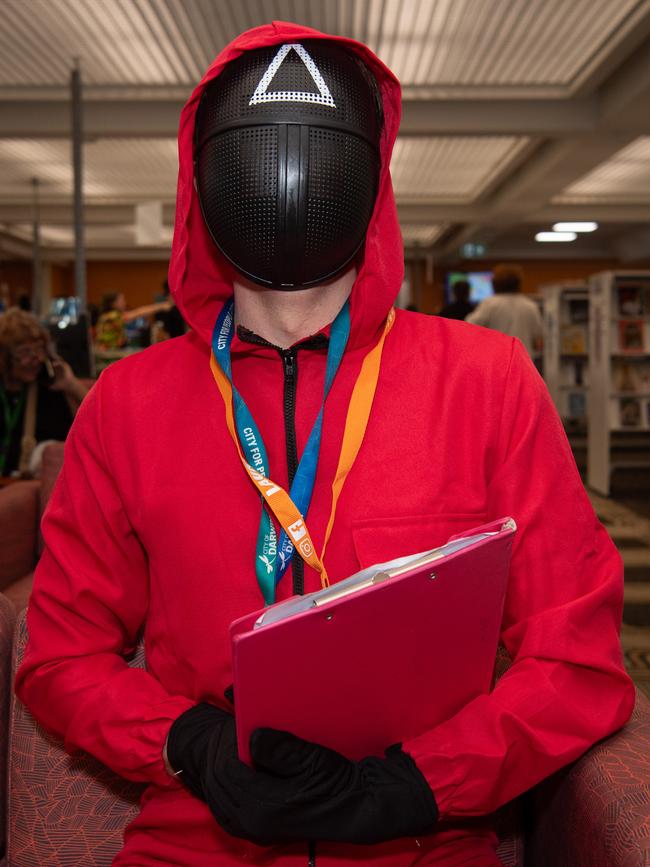 Michael Van Berkel at the City of Darwin Geektacular event, 2024. Picture: Pema Tamang Pakhrin