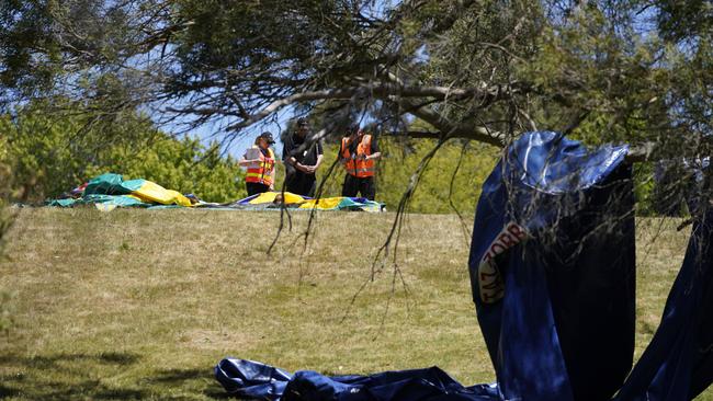 Hillcrest Primary School where the tragedy unfolded. Picture: Rob Burnett