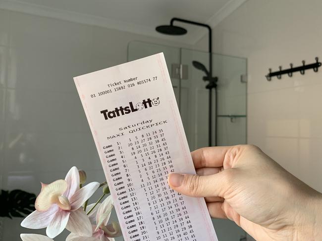 Geelong man had just stepped out of the shower when he was told he'd won $1m